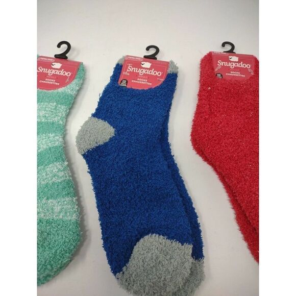 Snugadoo Super Soft, Warm, and Comfortable Adult Socks One Size Fits All - NEW - Picture 4 of 5